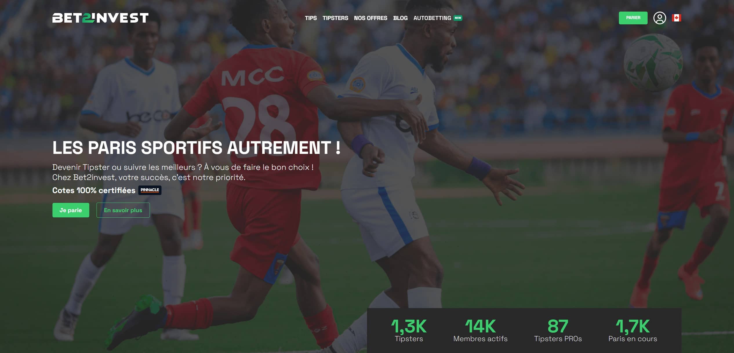 Bet2invest.com est une plateforme d’investissement dans les paris sportifs fondée sur la transparence